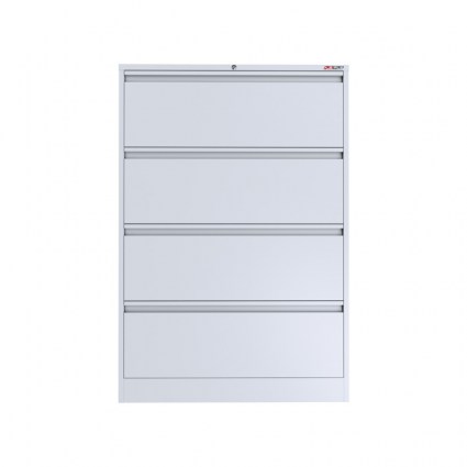 4 drawer Lateral - White