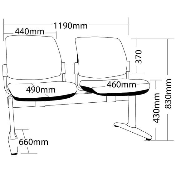 M Beam 2 with dimension