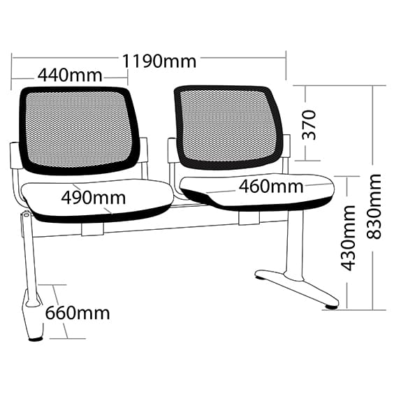 MM Beam 2 with dimension