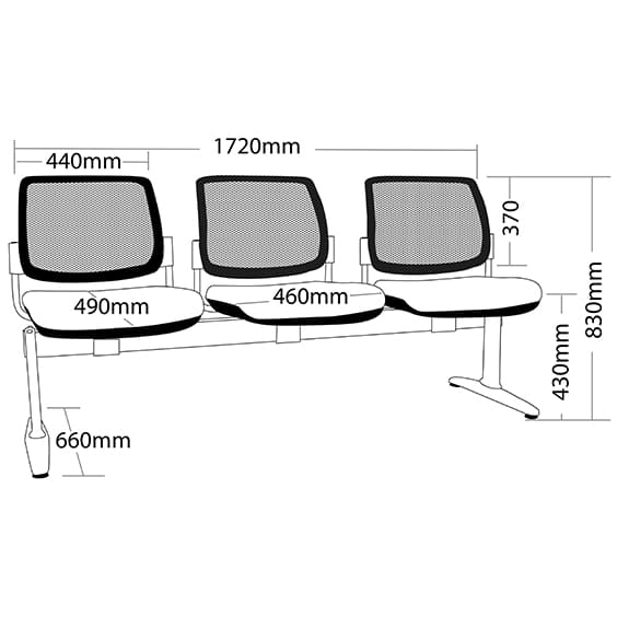 MM Beam 3 with dimension