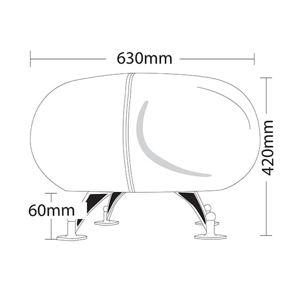 RADIUS 1 with dimension