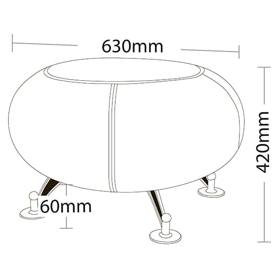RADIUS 2 with dimension
