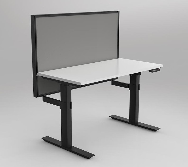 Agile Height Adjustable workstation - with Studio 50 Screens