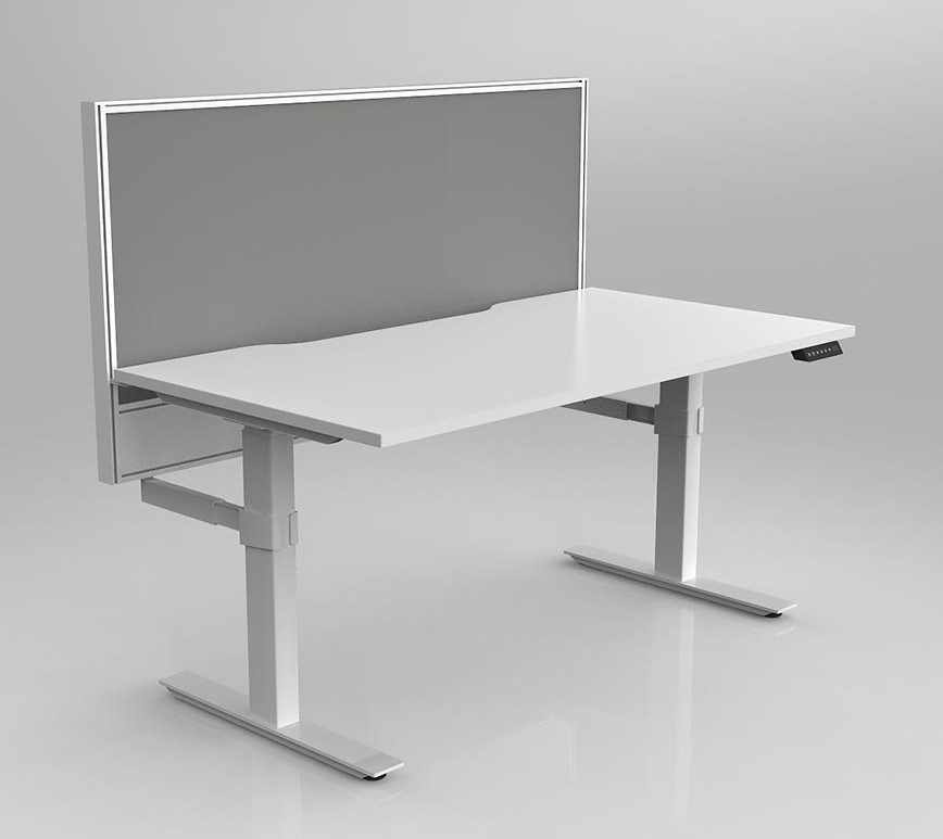 Agile Height Adjustable workstation - with Ducted Studio 50 Screen