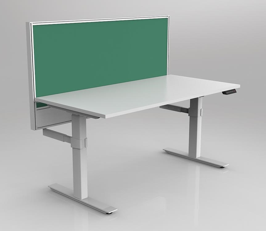 Agile Height Adjustable workstation - with Ducted Studio 50 Screen