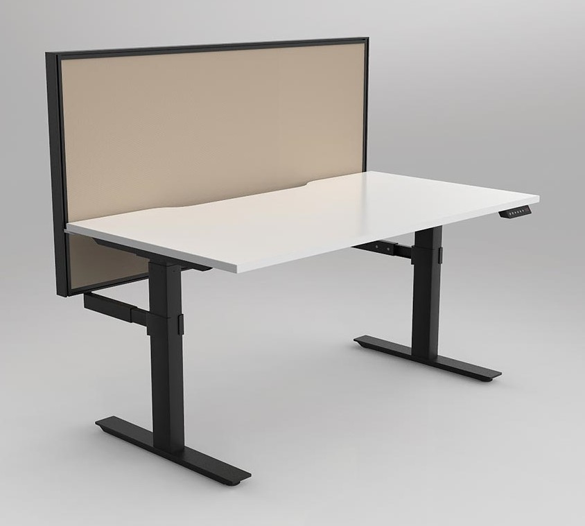 Agile Height Adjustable workstation - with Studio 50 Screens