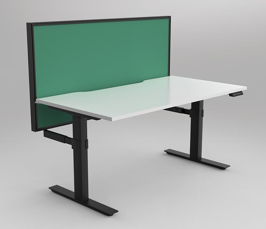 Agile Height Adjustable workstation - with Studio 50 Screens