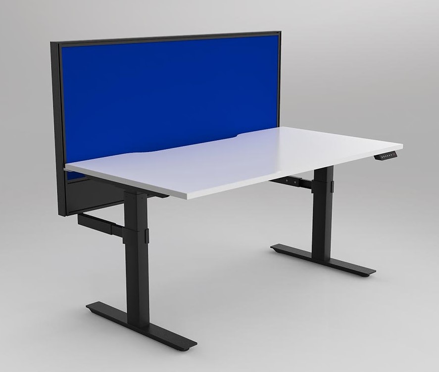 Agile Height Adjustable workstation - with Ducted Studio 50 Screen