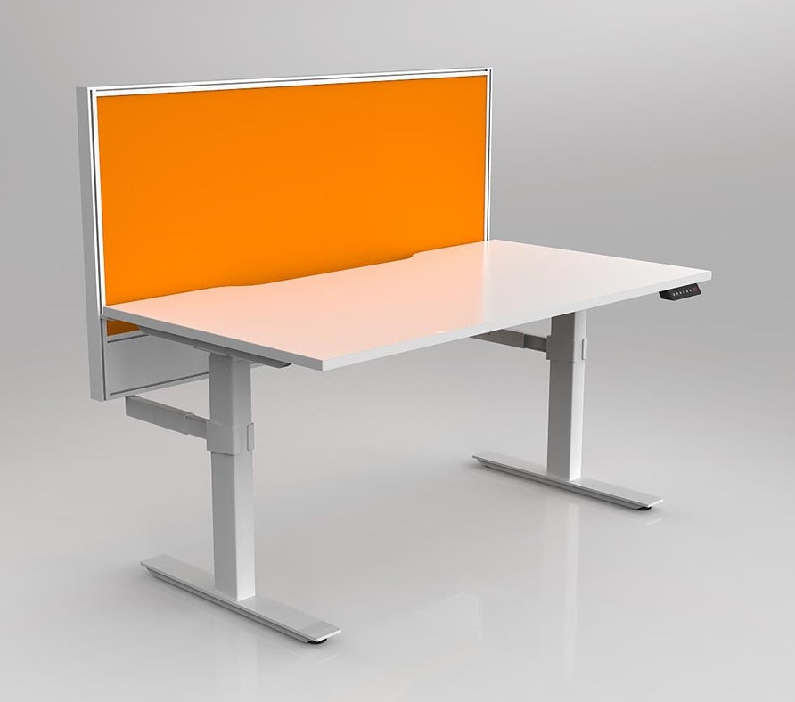 Agile Height Adjustable workstation - with Ducted Studio 50 Screen