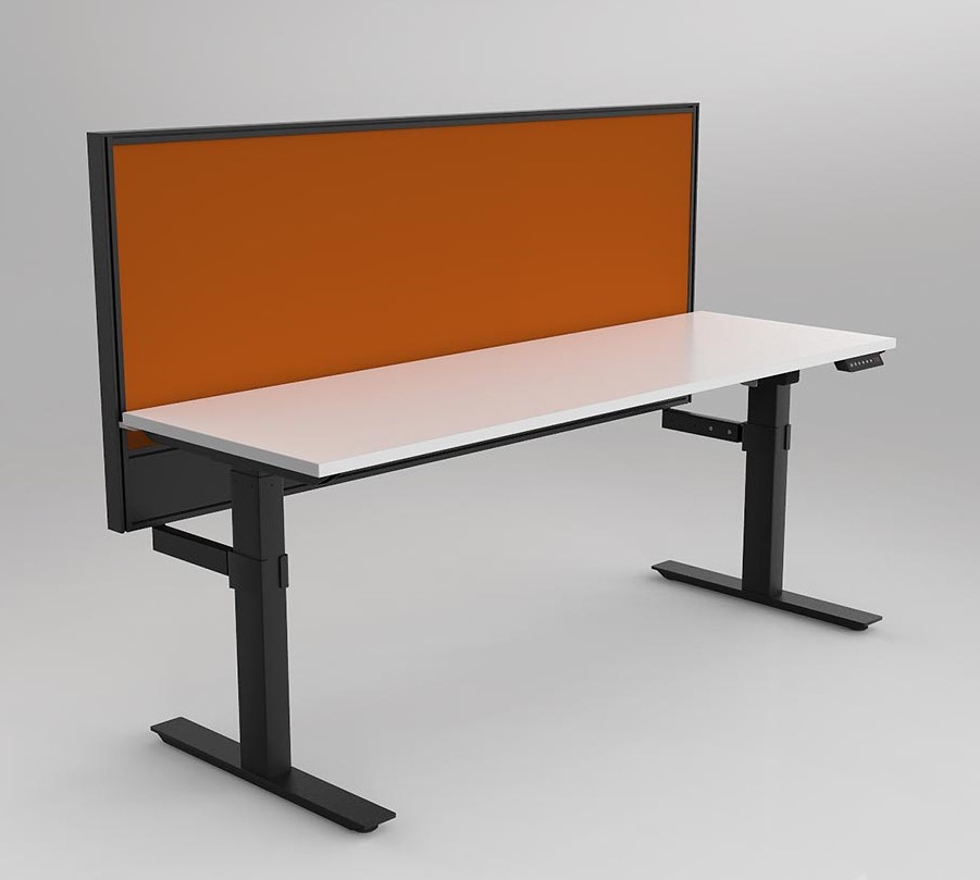 Agile Height Adjustable workstation - with Ducted Studio 50 Screen