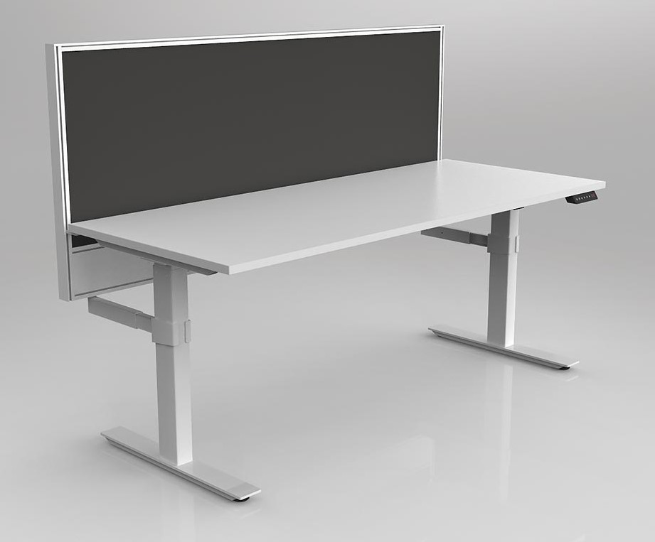 Agile Height Adjustable workstation - with Ducted Studio 50 Screen