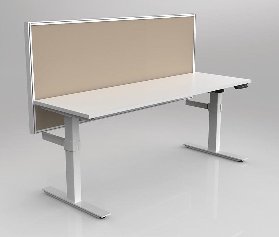 Agile Height Adjustable workstation - with Studio 50 Screens