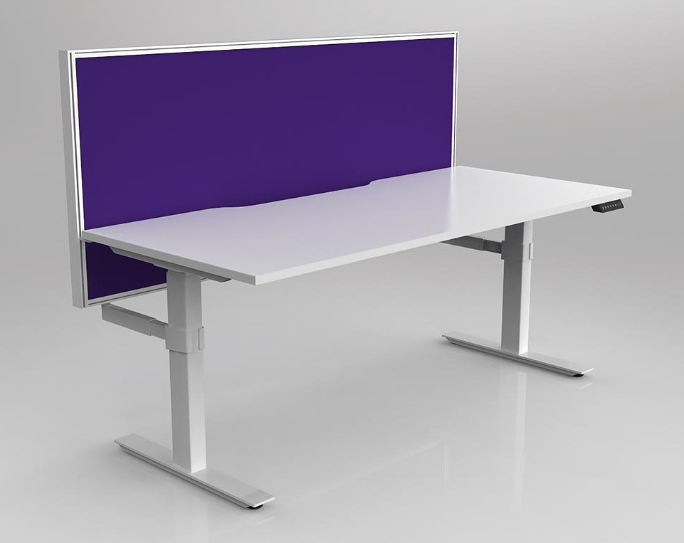 Agile Height Adjustable workstation - with Studio 50 Screens