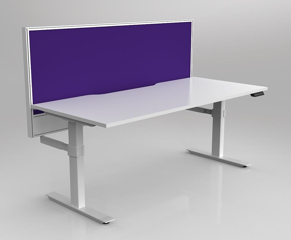 Agile Height Adjustable workstation - with Ducted Studio 50 Screen