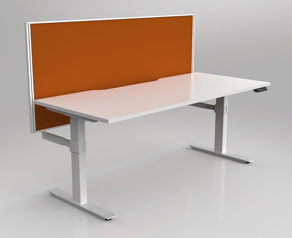 Agile Height Adjustable workstation - with Studio 50 Screens