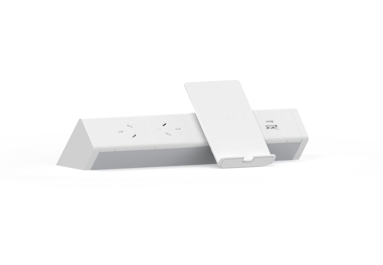 Athena Above Desk Power Rail