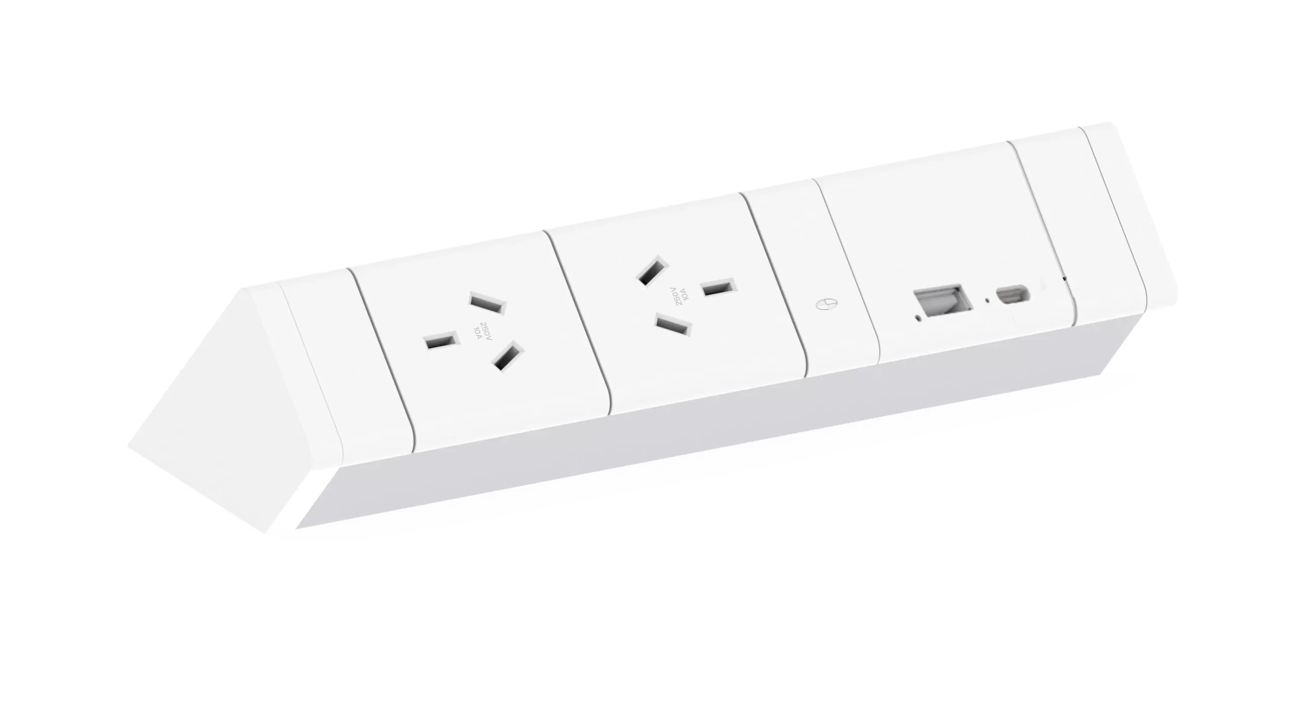 Athena  Above Desk Power Rail - Express