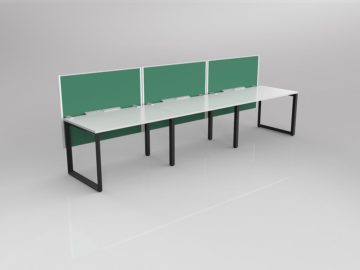 Anvil Three Person SSD workstation - with Studio 50 Screen