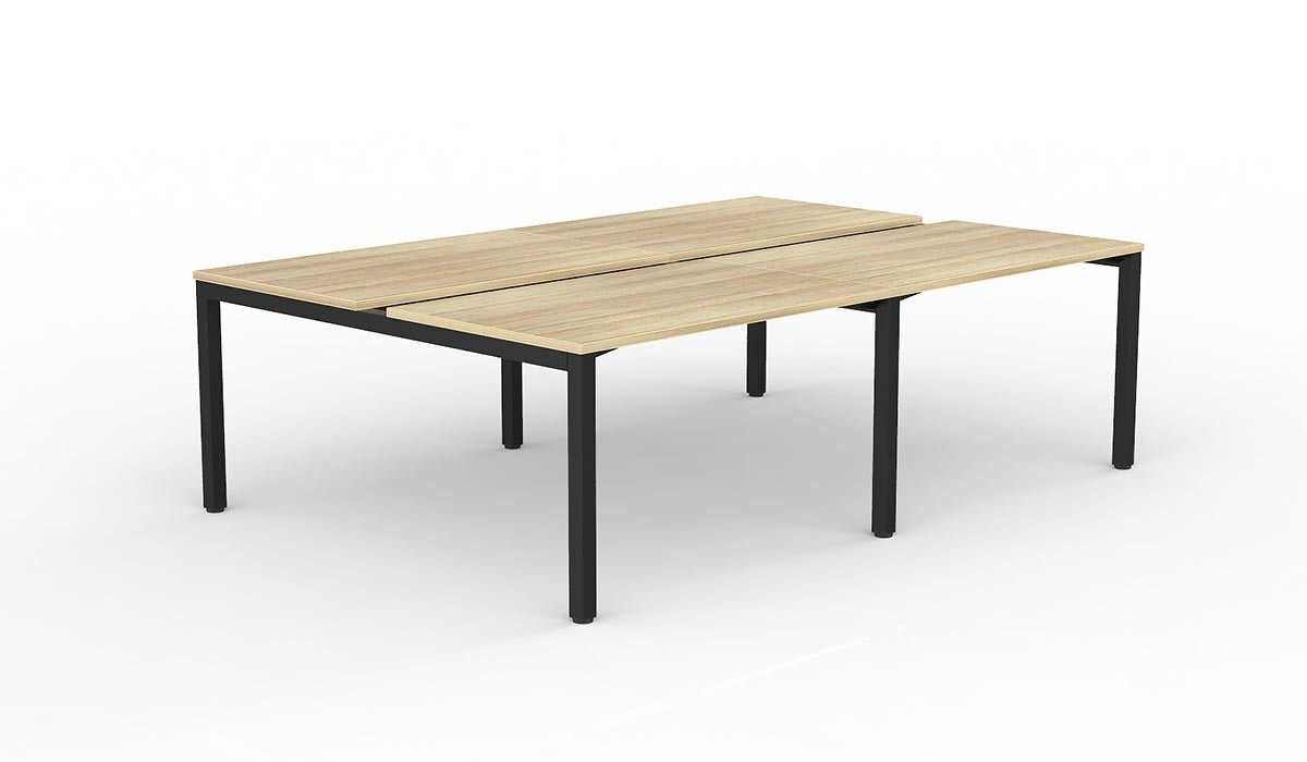 Axis Four Person back to back workstation