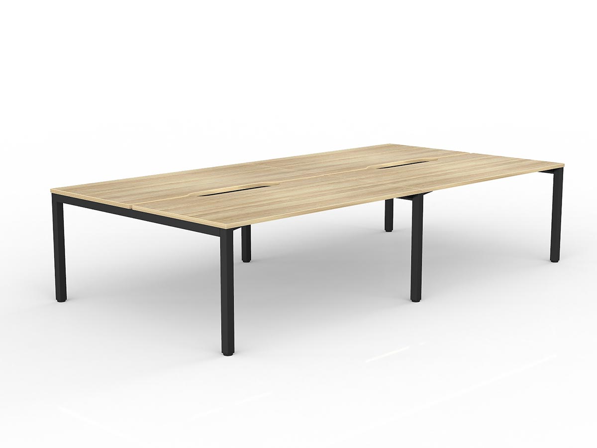 Axis Four Person back to back workstation