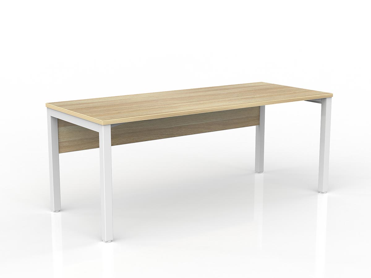 Axis Straight Desk - with modesty panel