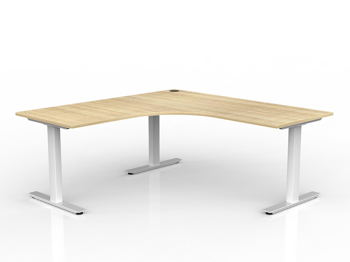 Agile Fixed Height Corner Desk