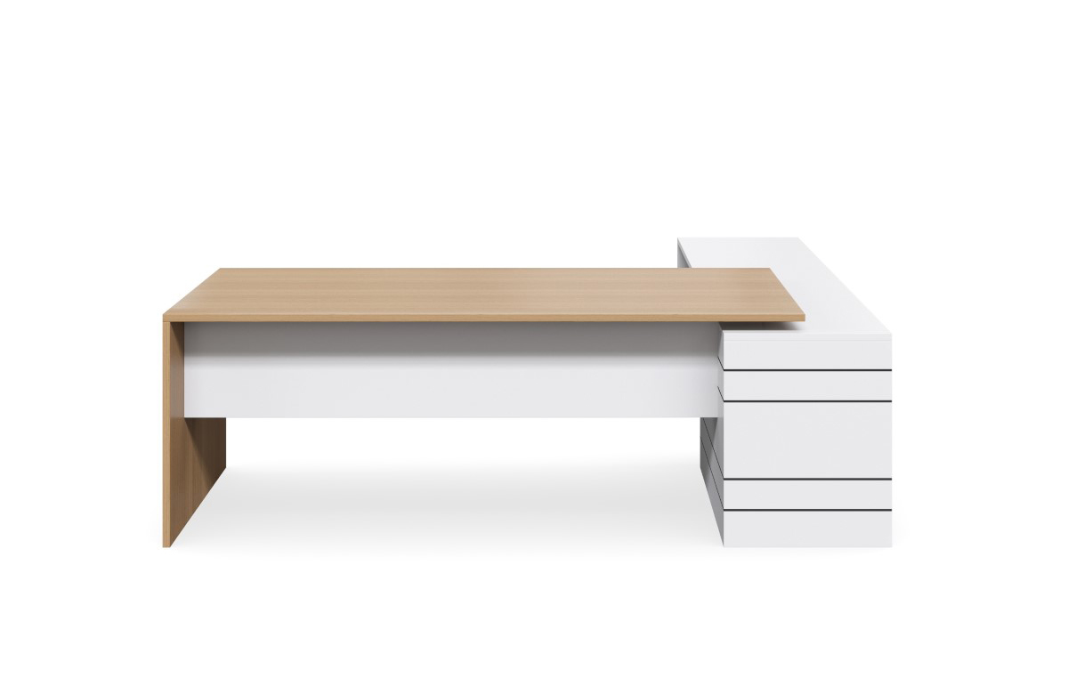 Geo Executive Slab Desk