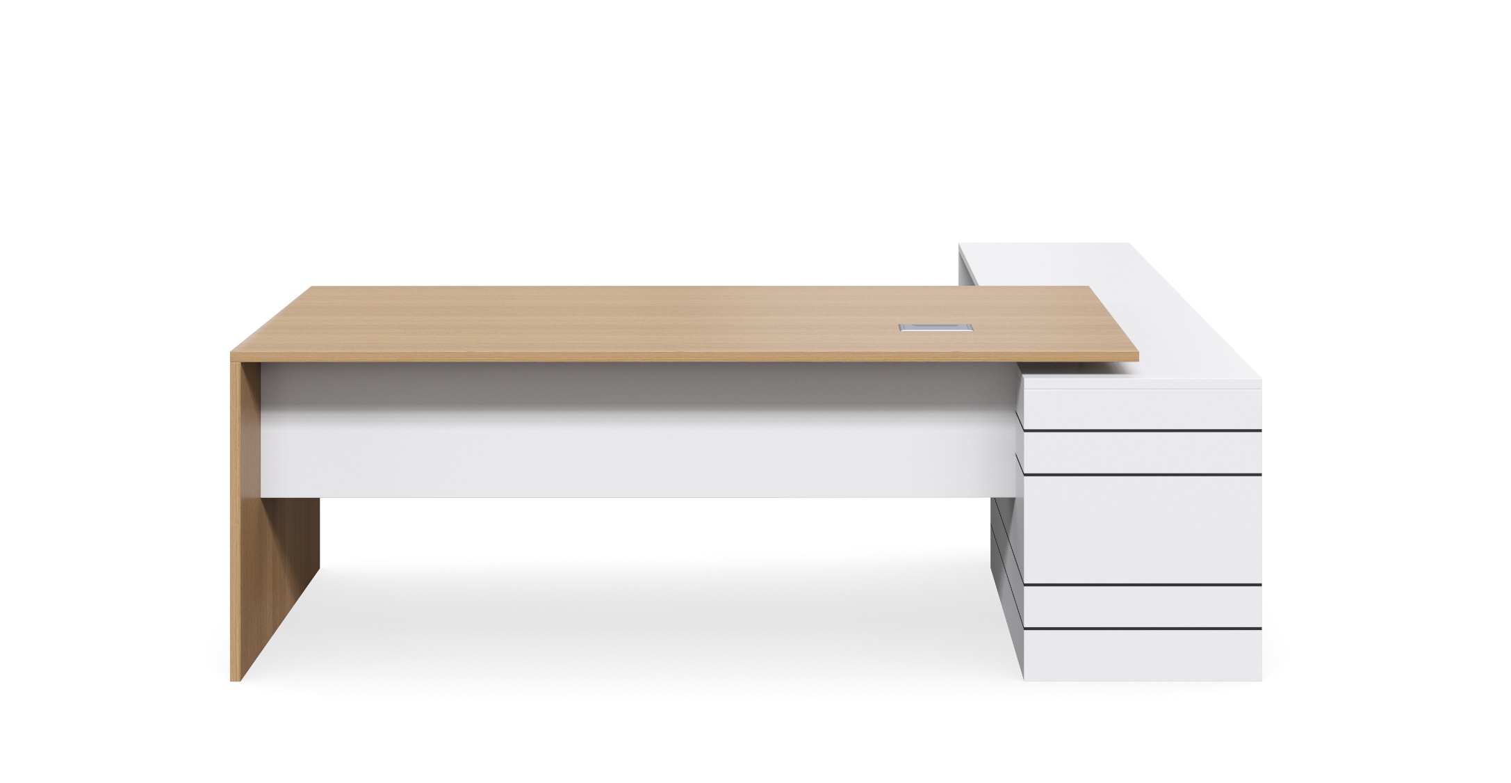 Geo Executive Slab Desk
