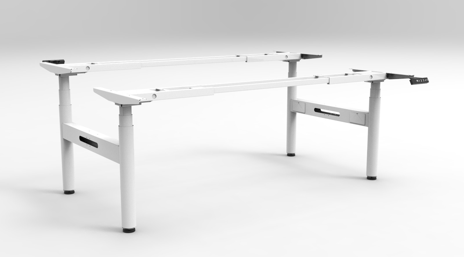 Halo+ Double Sided Workstation - Frame Only