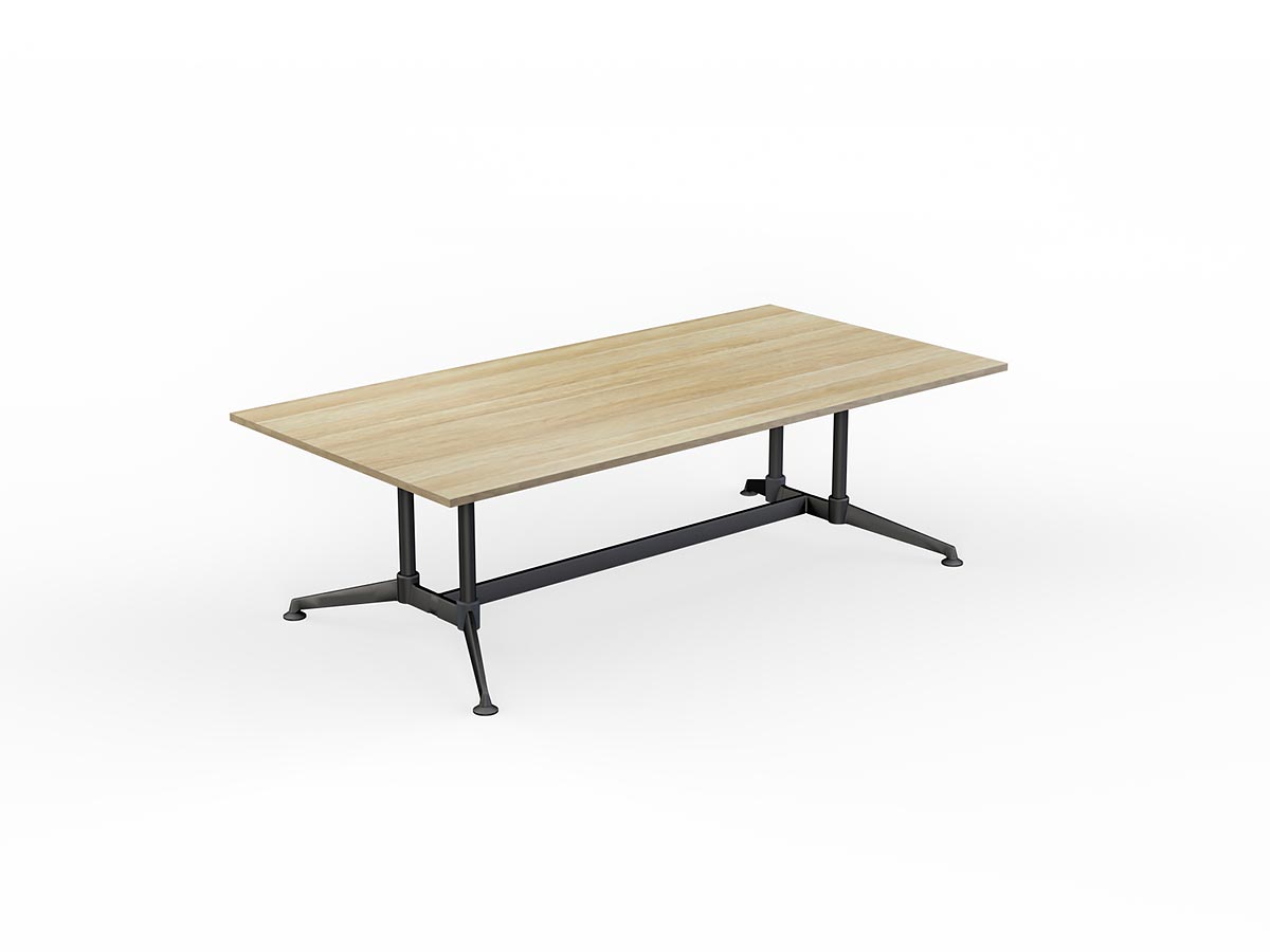 Modulus All Black Twin Post Tables
