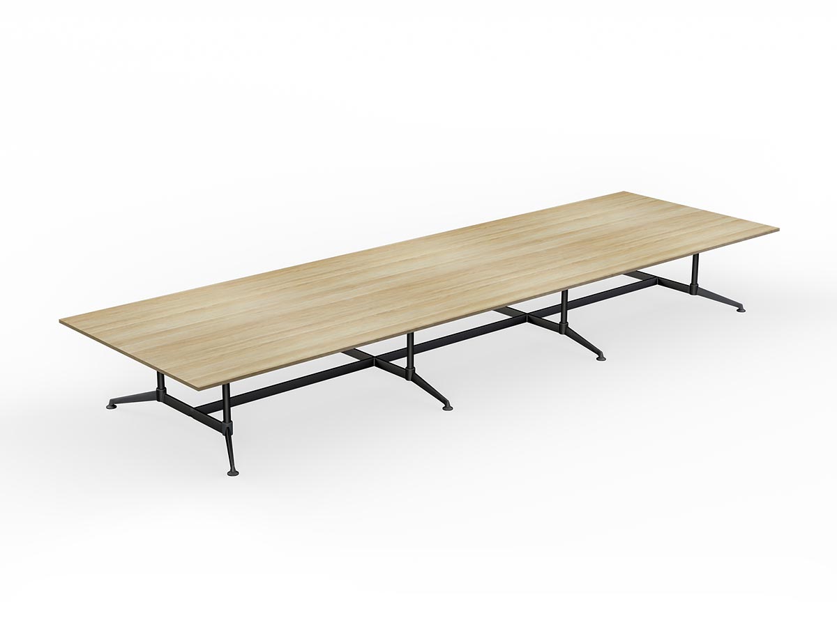 Modulus All Black Twin Post 3 Piece Top Tables