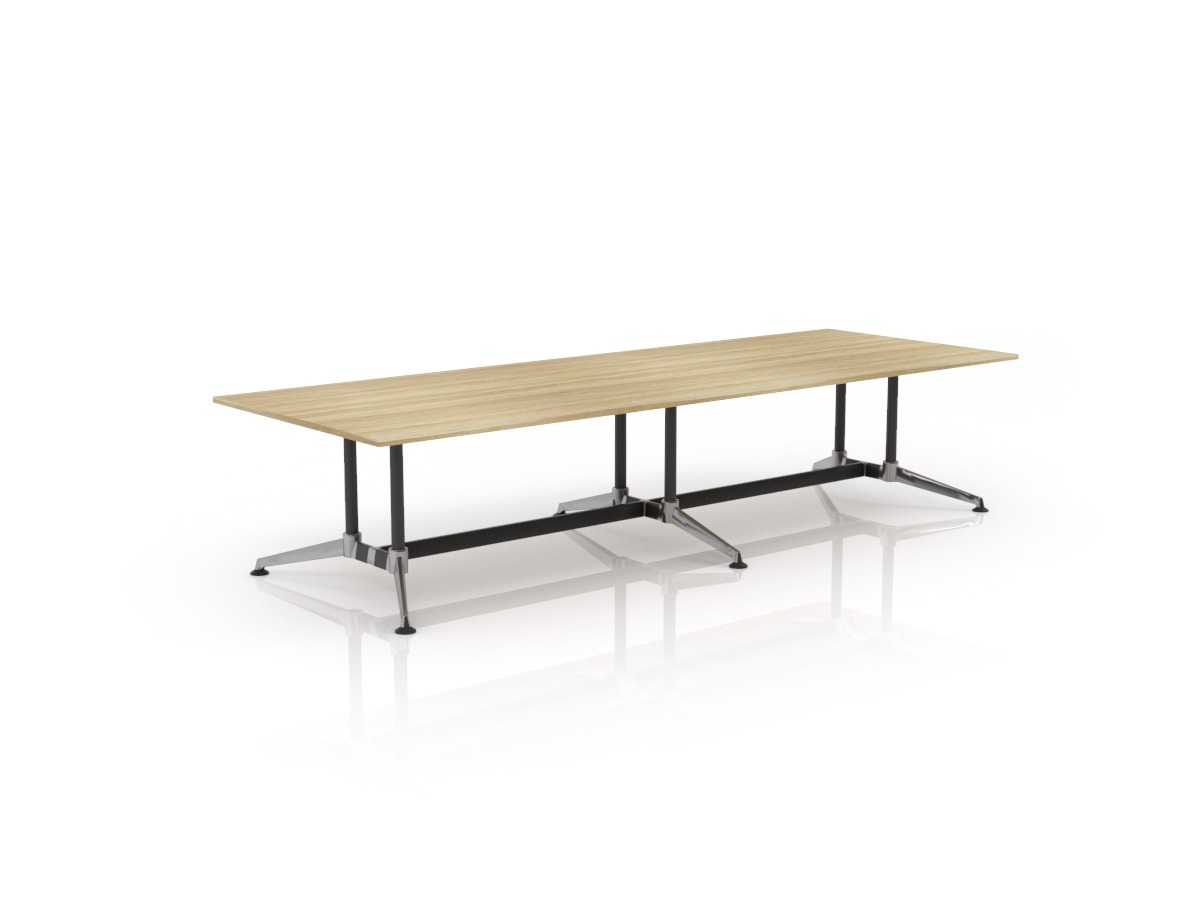 Modulus Twin Post 2 Piece Top Tables