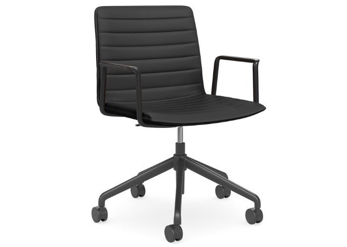 Nikola Swivel Arm Chair