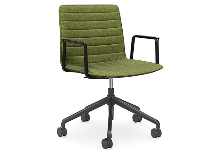 Nikola Swivel Arm Chair