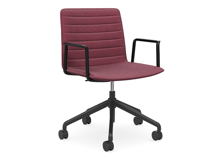 Nikola Swivel Arm Chair