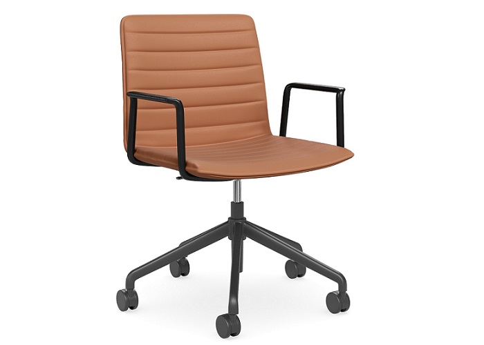 Nikola Swivel Arm Chair