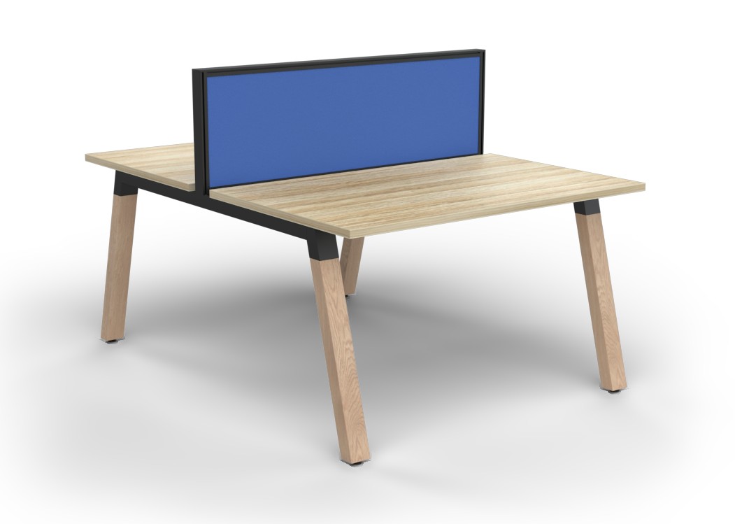 Plantation Two Person B2B workstation - with Studio 50 Screen