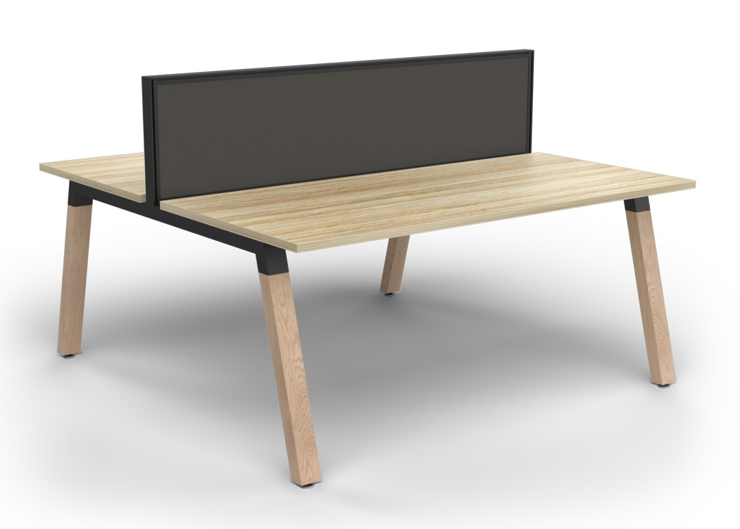 Plantation Two Person B2B workstation - with Studio 50 Screen