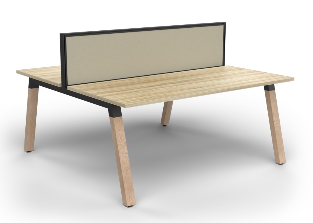 Plantation Two Person B2B workstation - with Studio 50 Screen