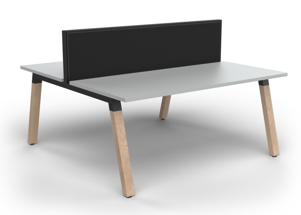 Plantation Two Person B2B workstation - with Studio 50 Screen