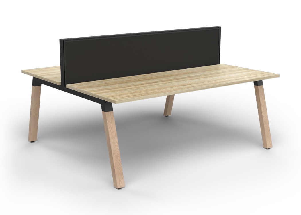 Plantation Two Person B2B workstation - with Studio 50 Screen