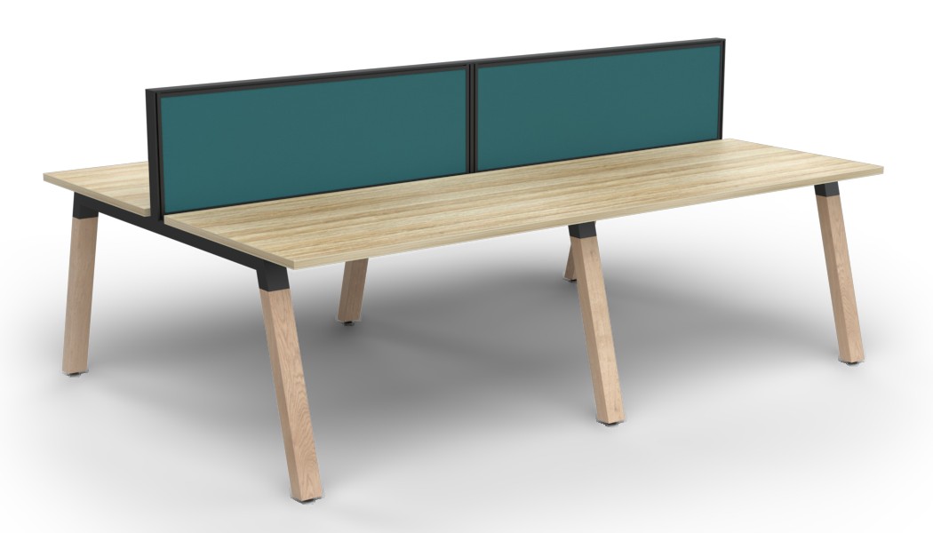 Plantation Four Person B2B workstation - with Studio 50 Screen