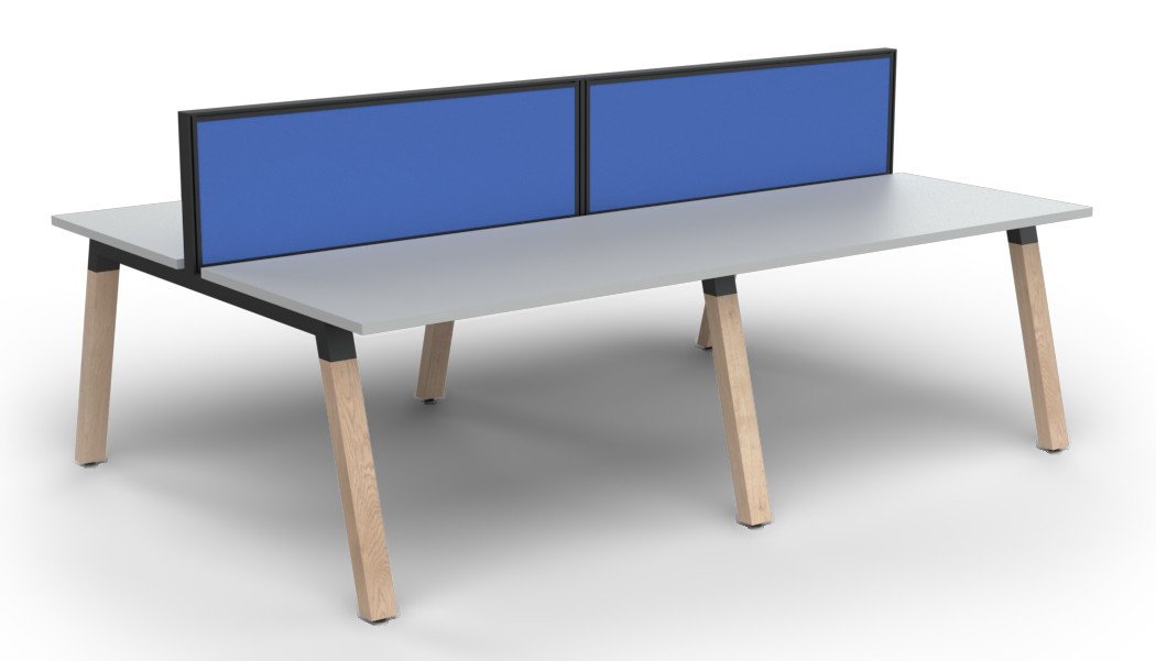 Plantation Four Person B2B workstation - with Studio 50 Screen