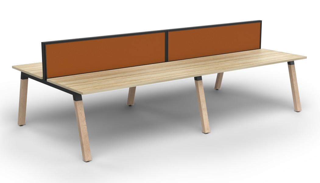 Plantation Four Person B2B workstation - with Studio 50 Screen