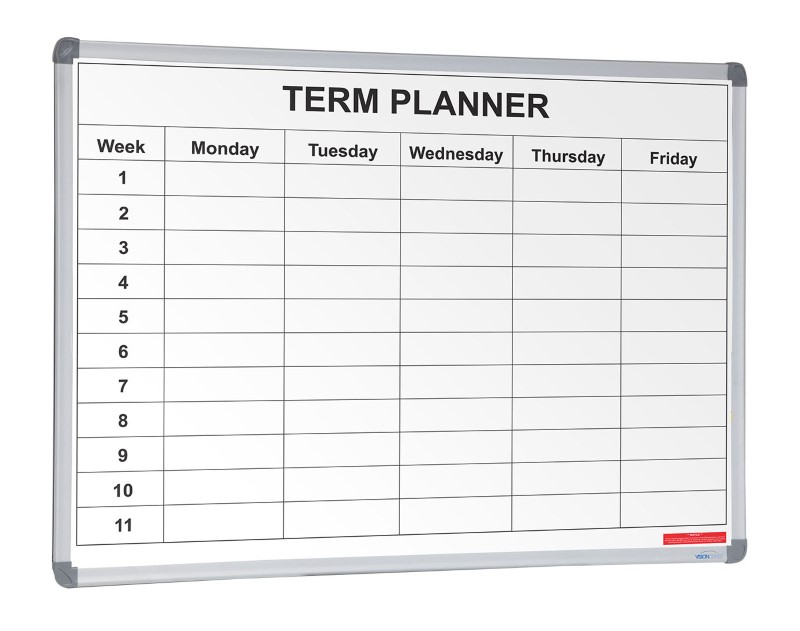 1 Term Planner Whiteboard