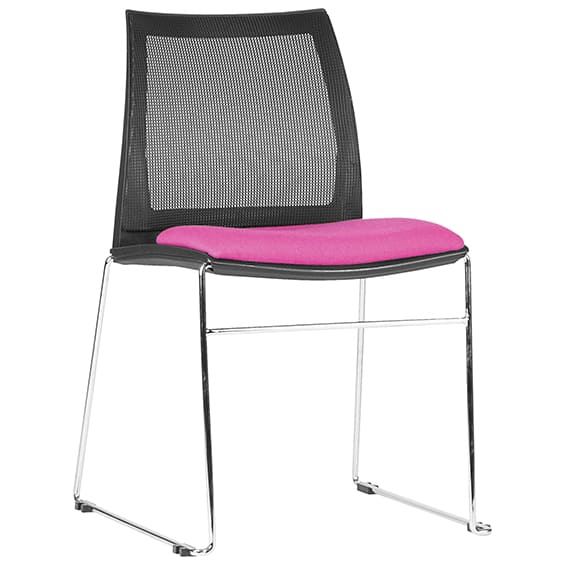 Vinn Mesh Back - Upholstered
