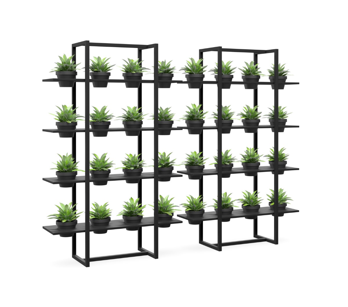 Breezeway Vertical Garden - 4 plants per row