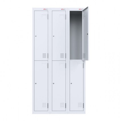 Two Tier Lockers - Grey