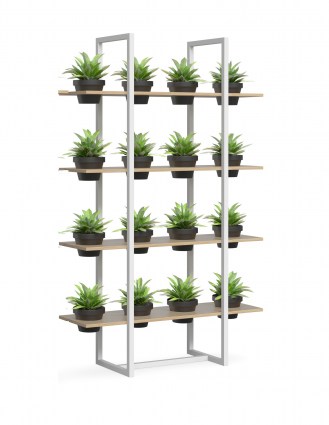 Breezeway Vertical Garden - 4 plants per row