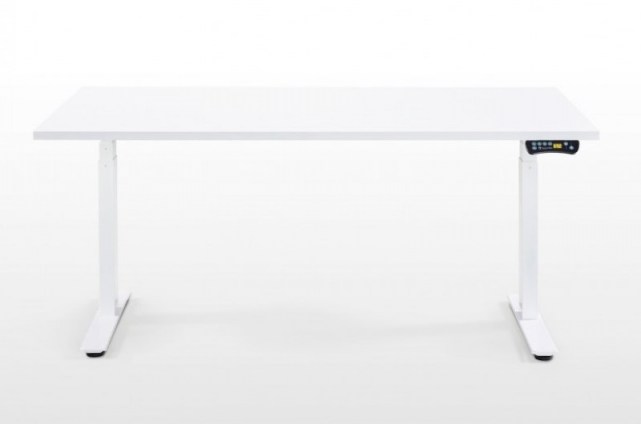 Elevation Electric Height Adjustable Straight Desk